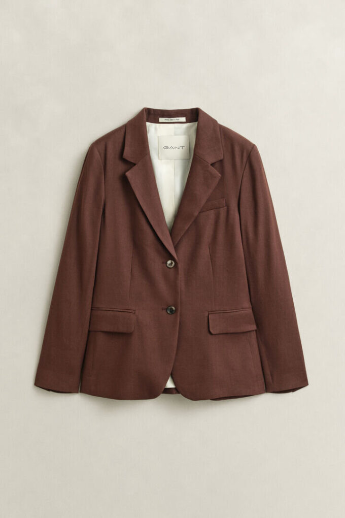 Linen Stretch Blazer Linen Stretch Blazer