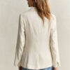 Linen Stretch Blazer Linen Stretch Blazer