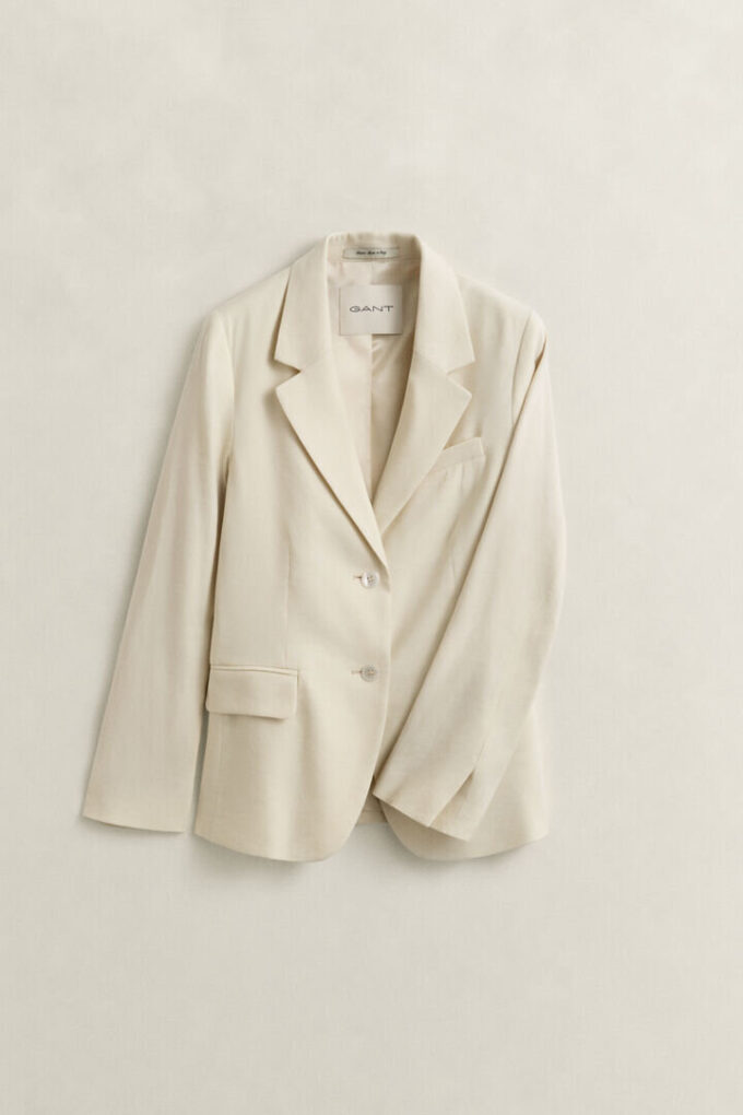 Linen Stretch Blazer Linen Stretch Blazer