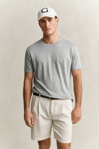 linen t shirt 1 2 330x495 - Linen T-Shirt