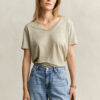 Linen V-Neck T-Shirt Linen V-Neck T-Shirt