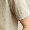 Linen V-Neck T-Shirt Linen V-Neck T-Shirt