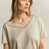 Linen V-Neck T-Shirt Linen V-Neck T-Shirt