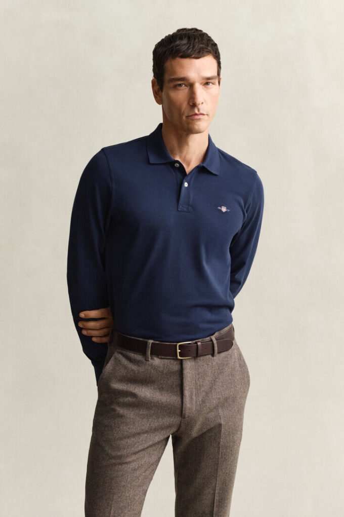Long Sleeve Polo Shirt Long Sleeve Polo Shirt
