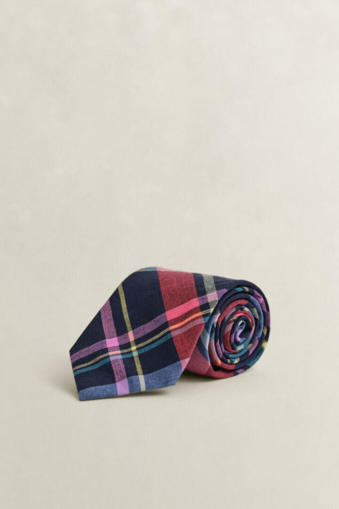 Madras Check Tie Madras Check Tie