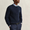 Mini Cable Knit Crew Neck Sweater Mini Cable Knit Crew Neck Sweater