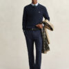 Mini Cable Knit Crew Neck Sweater Mini Cable Knit Crew Neck Sweater