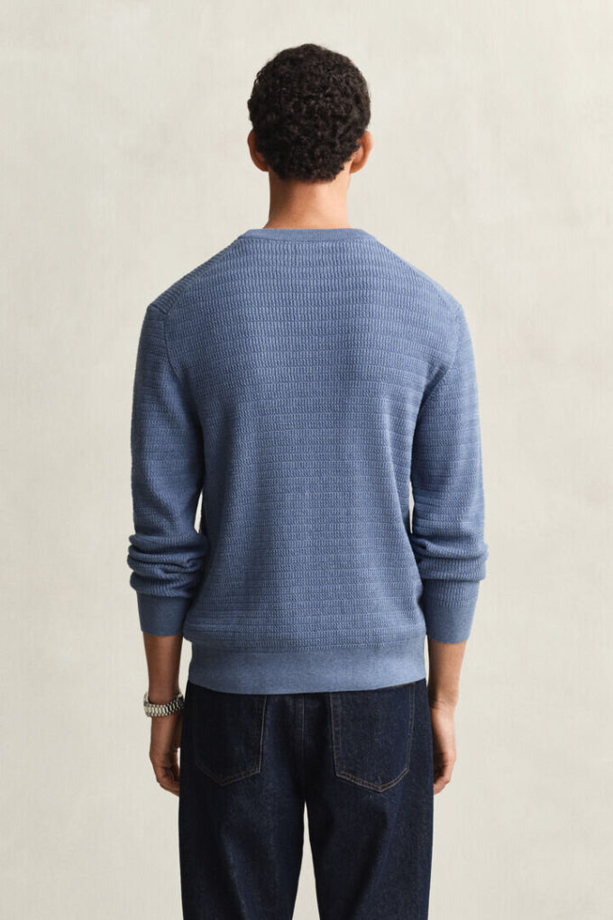 Mini Cable Knit Crew Neck Sweater Mini Cable Knit Crew Neck Sweater