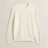 Mini Cable Knit Crew Neck Sweater Mini Cable Knit Crew Neck Sweater