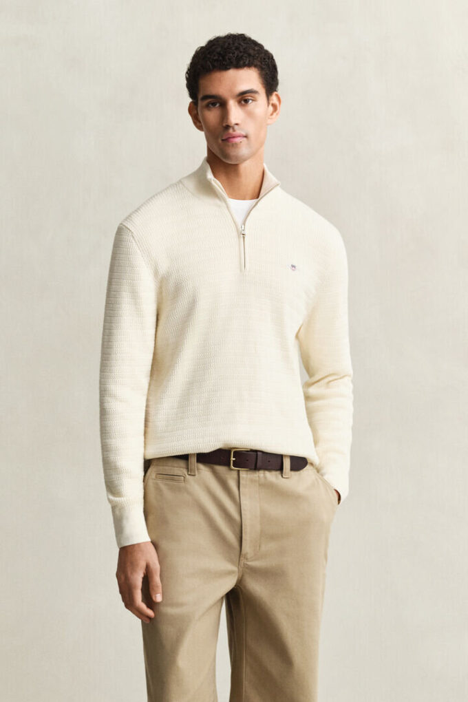 Mini Cable Knit Half-Zip Sweater Mini Cable Knit Half-Zip Sweater