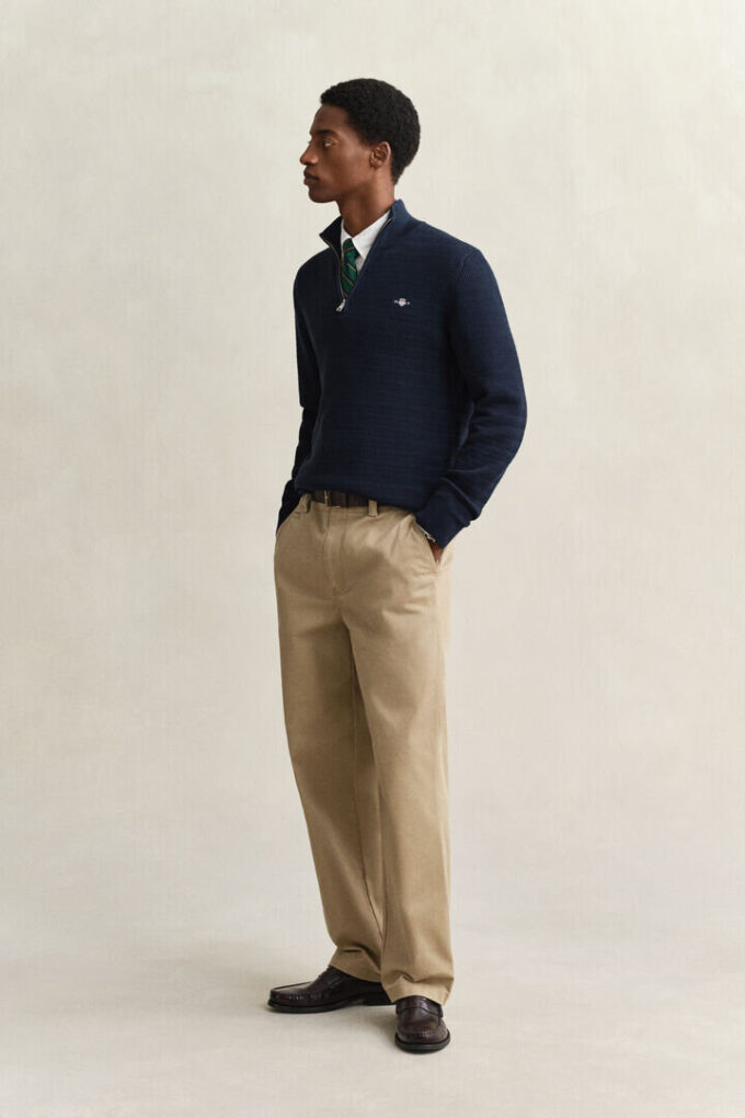 Mini Cable Knit Half-Zip Sweater Mini Cable Knit Half-Zip Sweater