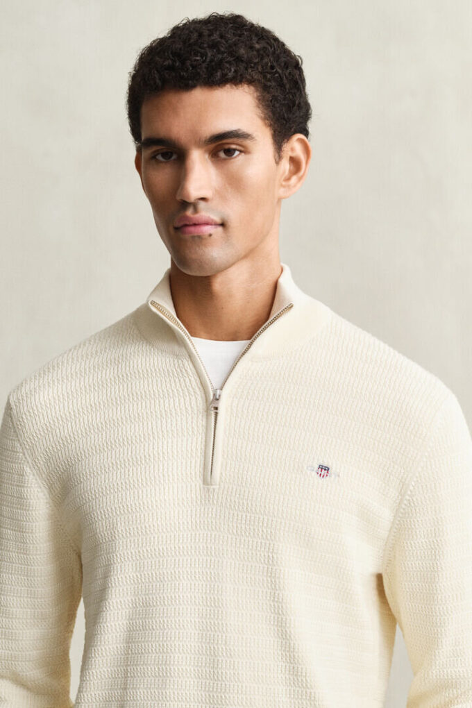 Mini Cable Knit Half-Zip Sweater Mini Cable Knit Half-Zip Sweater