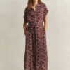 Monogram Cap Sleeve Dress Monogram Cap Sleeve Dress