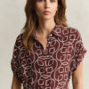 Monogram Cap Sleeve Dress Monogram Cap Sleeve Dress