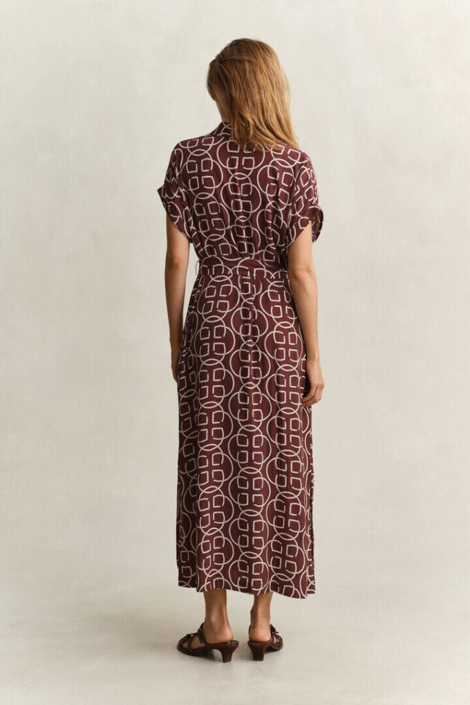 Monogram Cap Sleeve Dress Monogram Cap Sleeve Dress