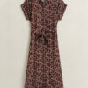 Monogram Cap Sleeve Dress Monogram Cap Sleeve Dress