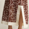 Monogram Cotton Silk Caftan Monogram Cotton Silk Caftan