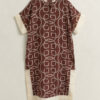 Monogram Cotton Silk Caftan Monogram Cotton Silk Caftan