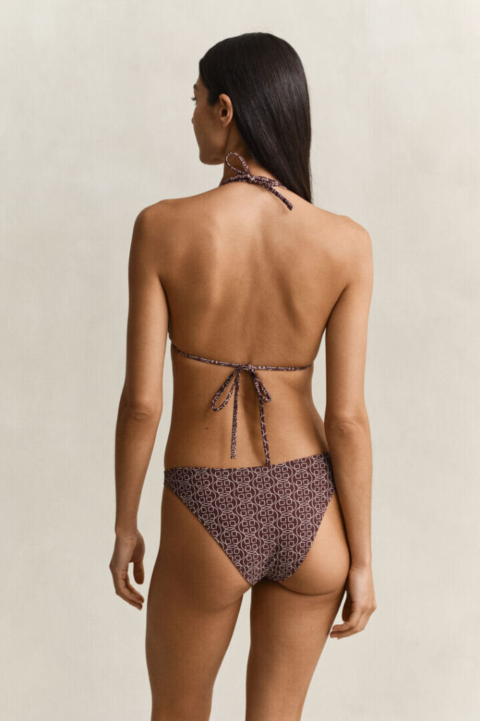 Monogram Printed Hipster Bikini Bottoms Monogram Printed Hipster Bikini Bottoms
