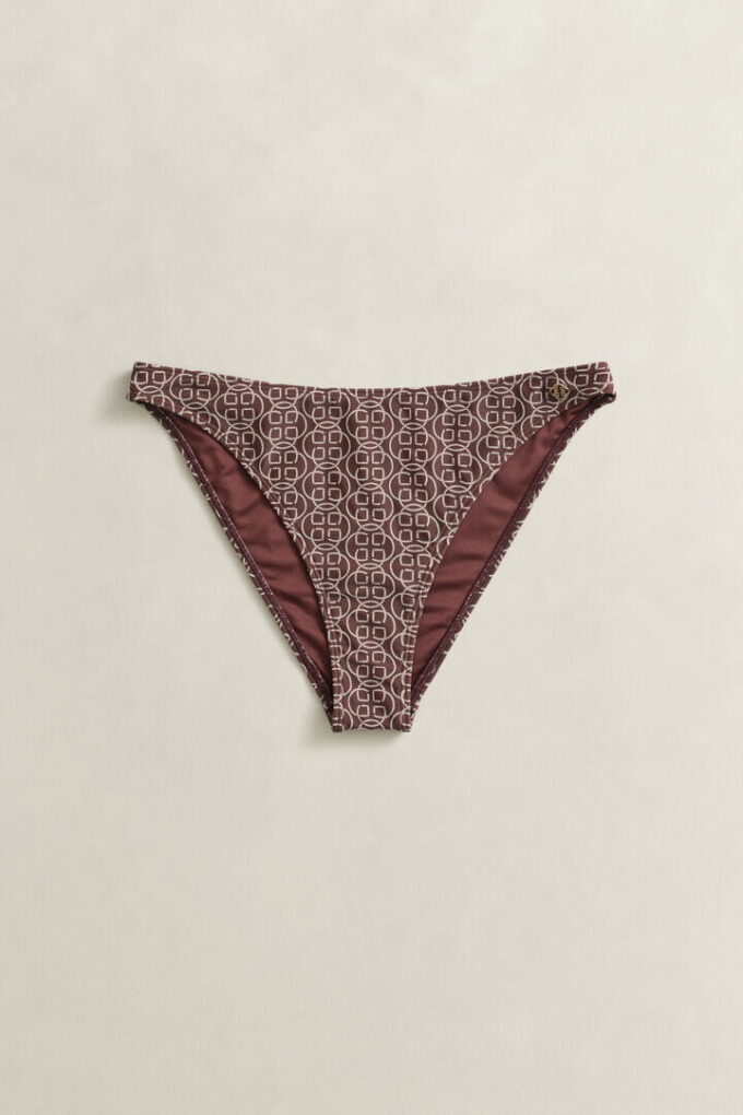 Monogram Printed Hipster Bikini Bottoms Monogram Printed Hipster Bikini Bottoms