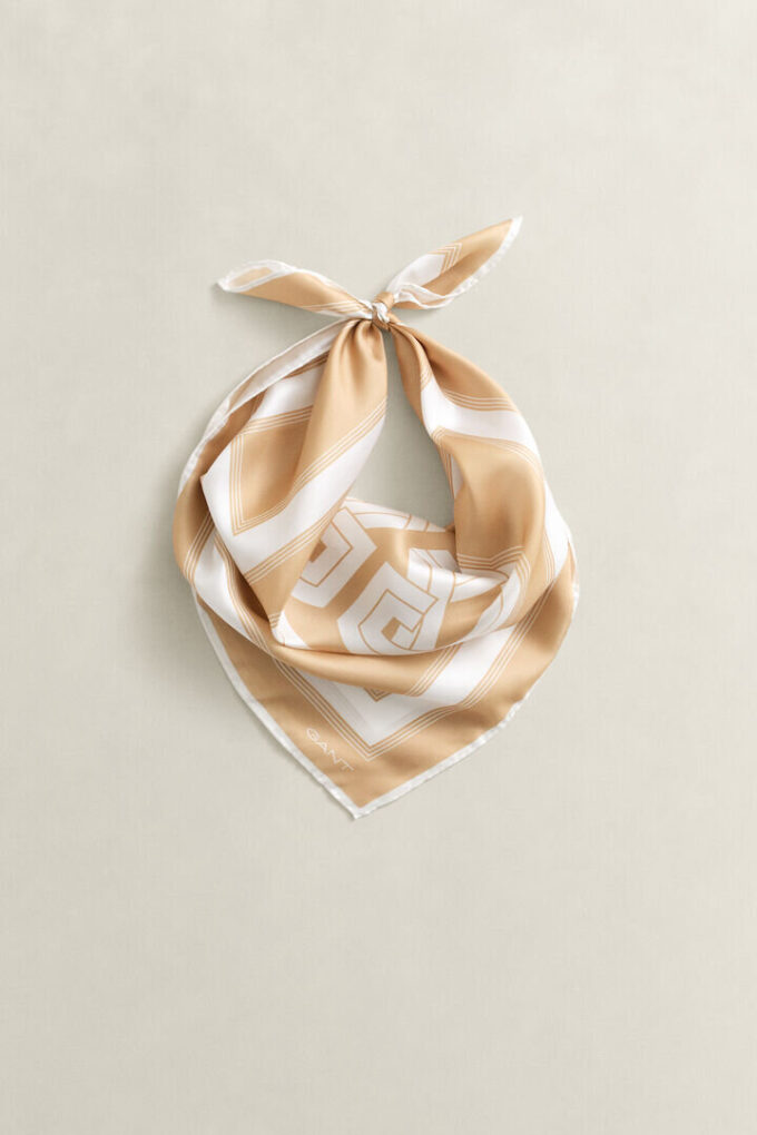 Monogram Silk Scarf Monogram Silk Scarf