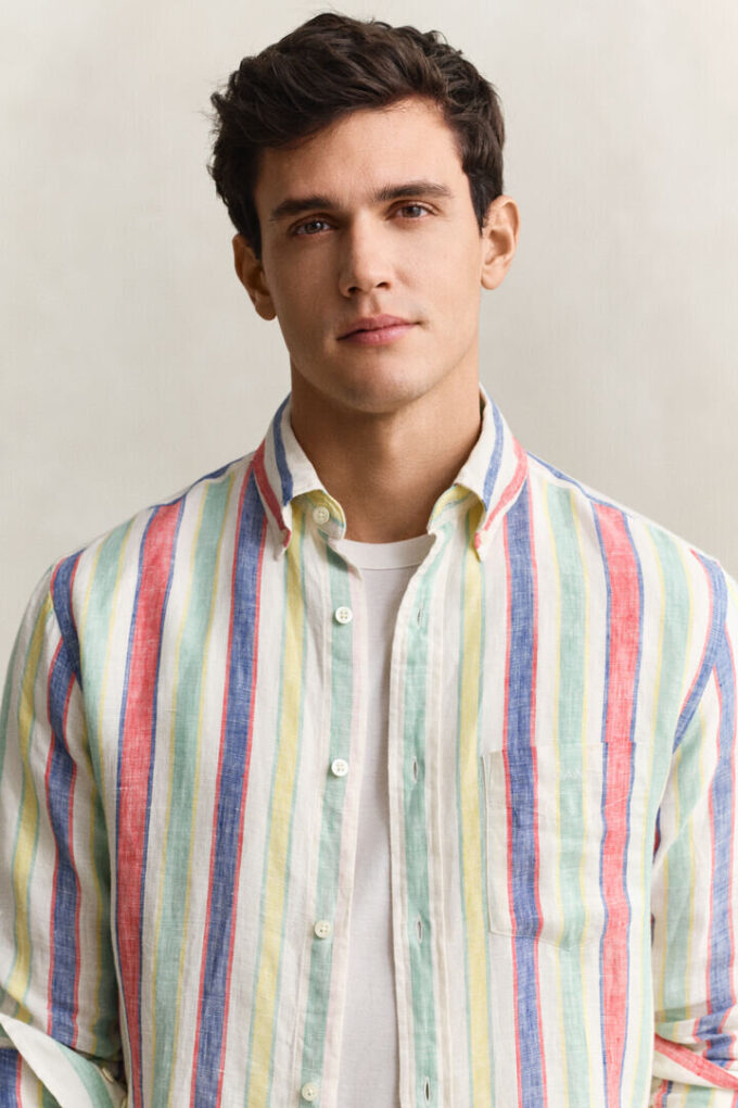 Multistriped Linen Shirt Multistriped Linen Shirt