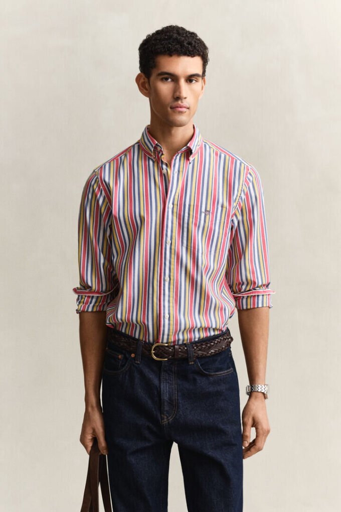 Multistriped Poplin Shirt Multistriped Poplin Shirt