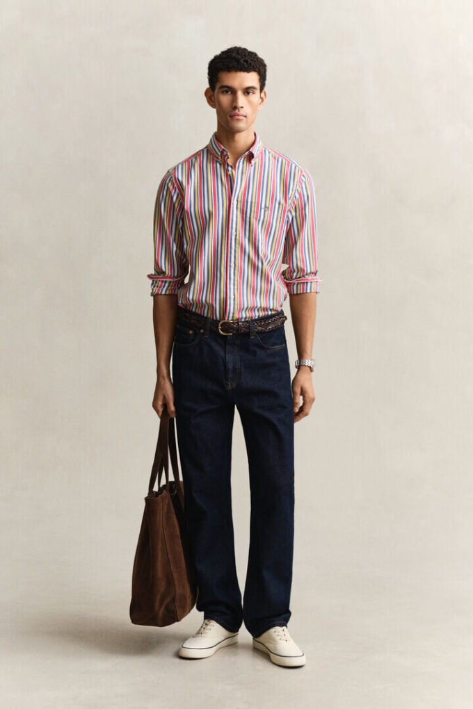 Multistriped Poplin Shirt Multistriped Poplin Shirt