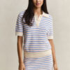 Multistriped Textured Top Multistriped Textured Top