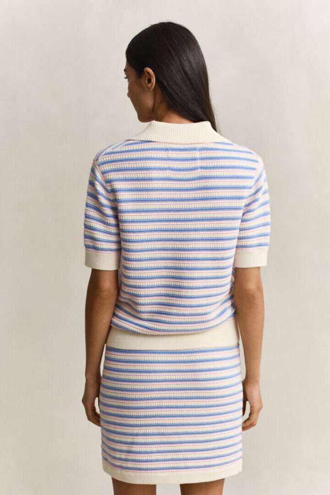 Multistriped Textured Top Multistriped Textured Top