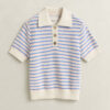 Multistriped Textured Top Multistriped Textured Top