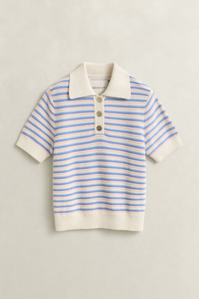 Multistriped Textured Top Multistriped Textured Top