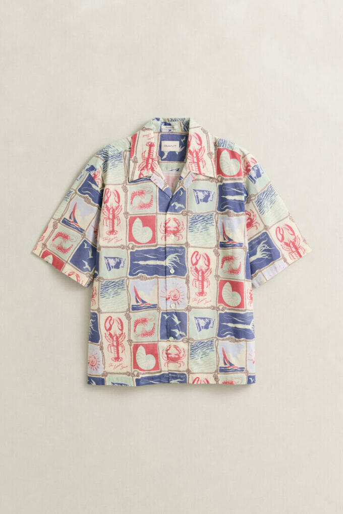Nautical Short Sleeve Shirt Nautical Short Sleeve Shirt
