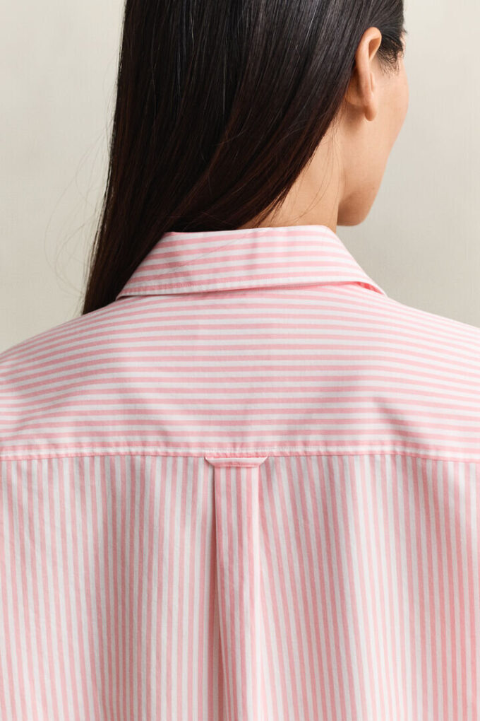 Oversized Classic Striped Poplin Shirt Oversized Classic Striped Poplin Shirt