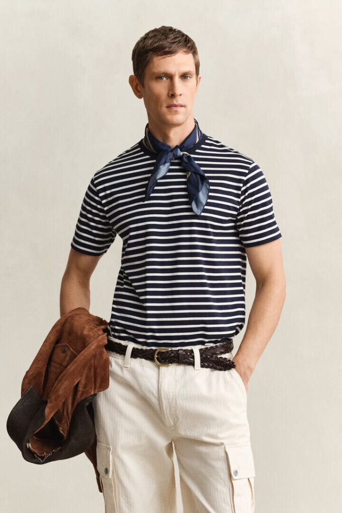 Pima Cotton Striped T-Shirt Pima Cotton Striped T-Shirt