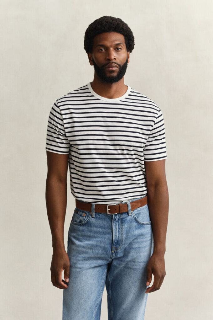 Pima Cotton Striped T-Shirt Pima Cotton Striped T-Shirt