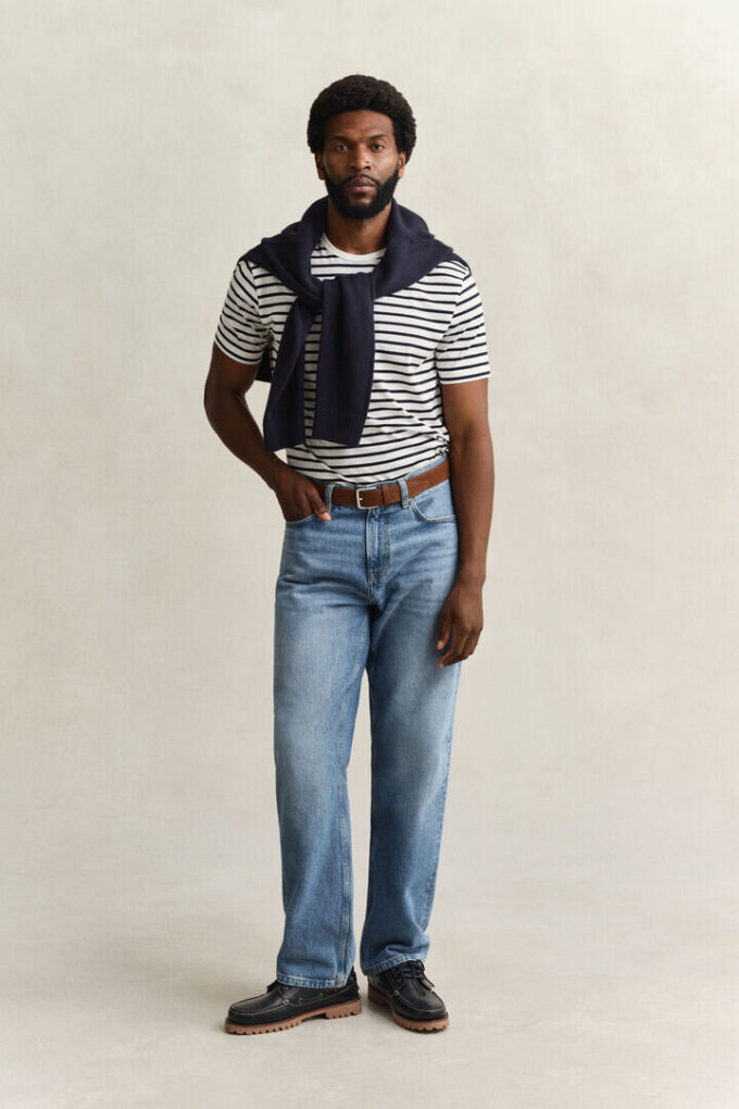 Pima Cotton Striped T-Shirt Pima Cotton Striped T-Shirt