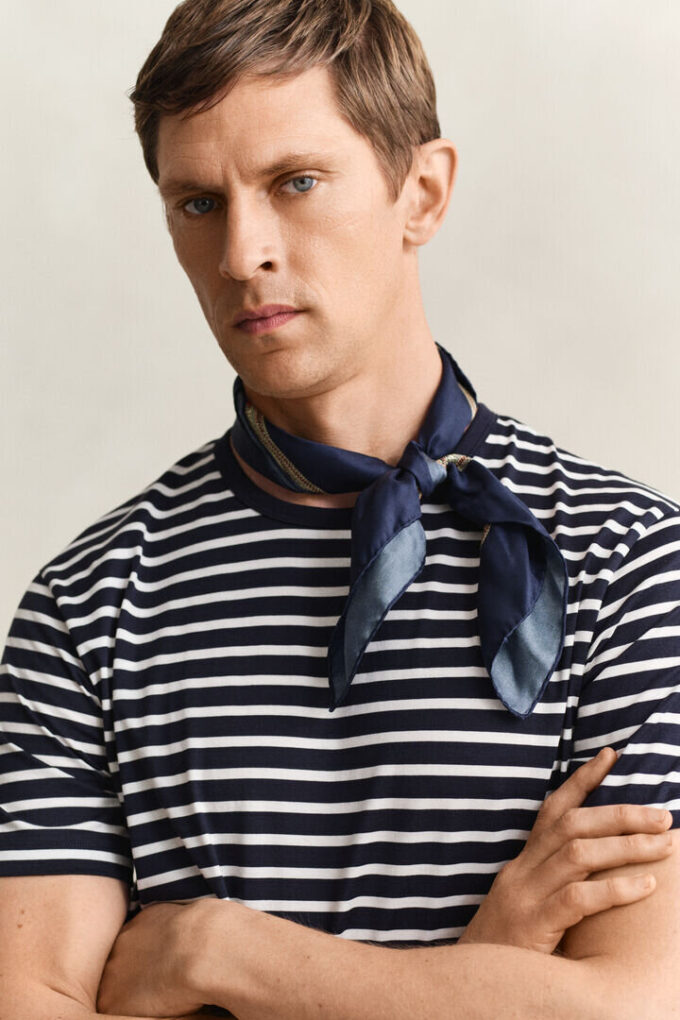 Pima Cotton Striped T-Shirt Pima Cotton Striped T-Shirt