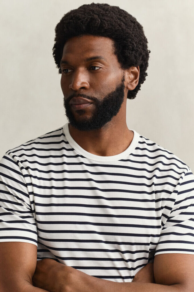 Pima Cotton Striped T-Shirt Pima Cotton Striped T-Shirt