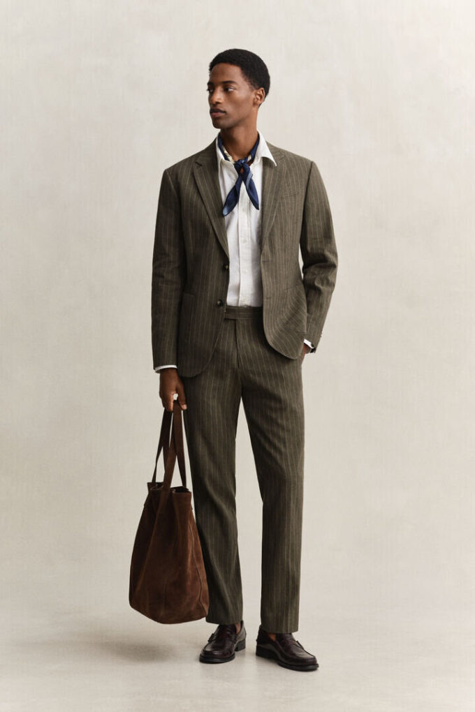 Pinstriped Suit Jacket Pinstriped Suit Jacket