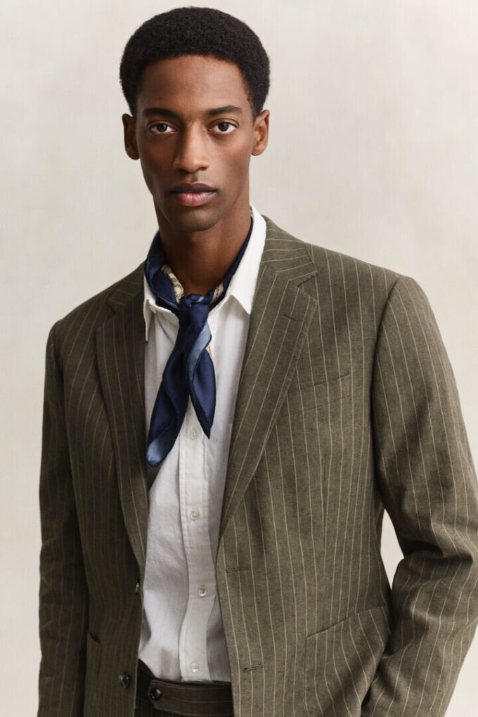 Pinstriped Suit Jacket Pinstriped Suit Jacket