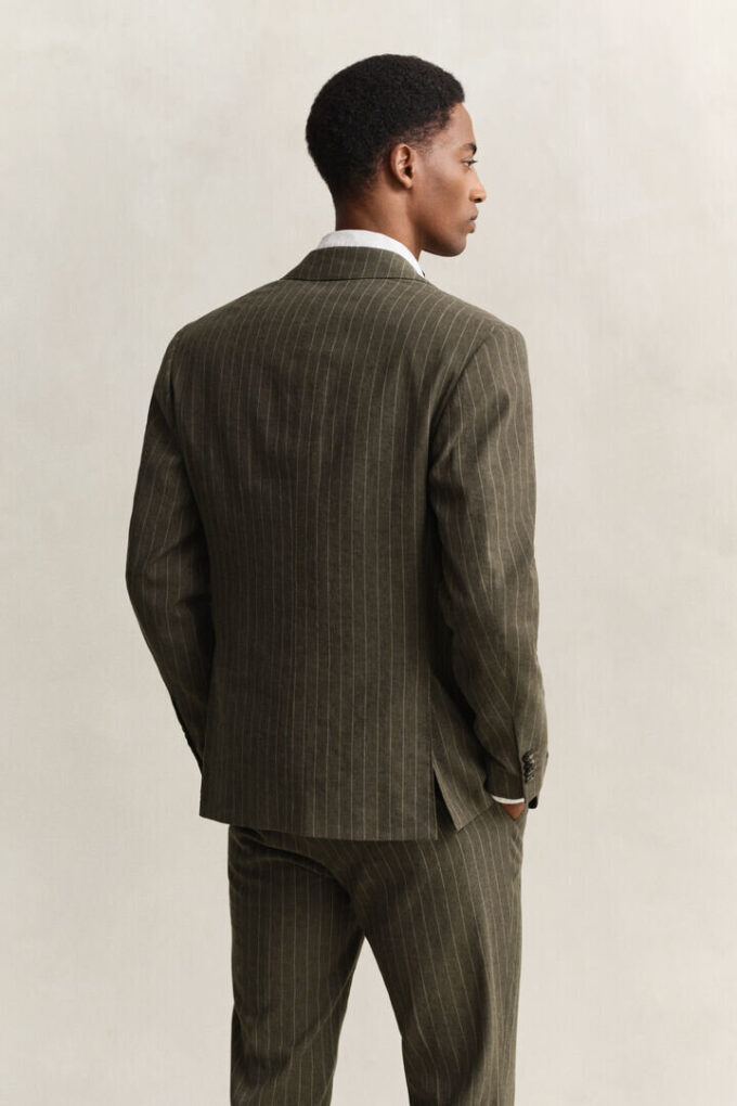 Pinstriped Suit Jacket Pinstriped Suit Jacket