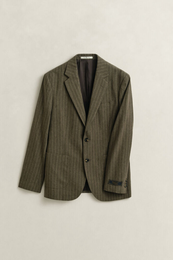 Pinstriped Suit Jacket Pinstriped Suit Jacket