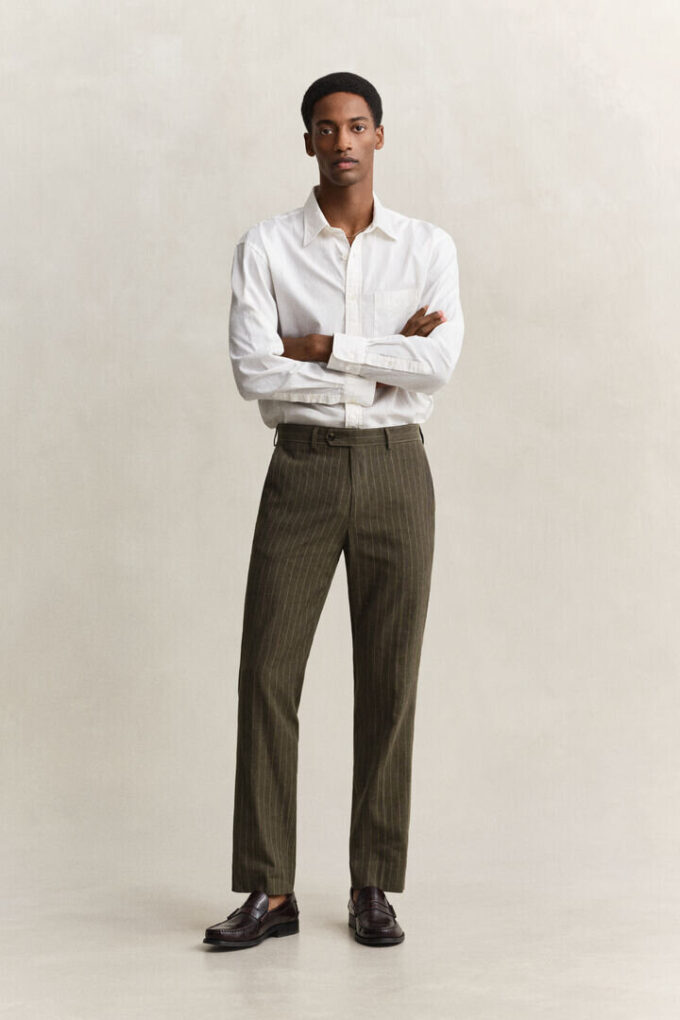 Pinstriped Suit Pants Pinstriped Suit Pants