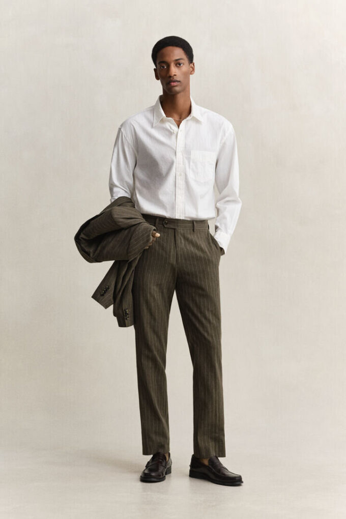 Pinstriped Suit Pants Pinstriped Suit Pants