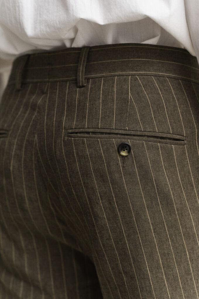 Pinstriped Suit Pants Pinstriped Suit Pants