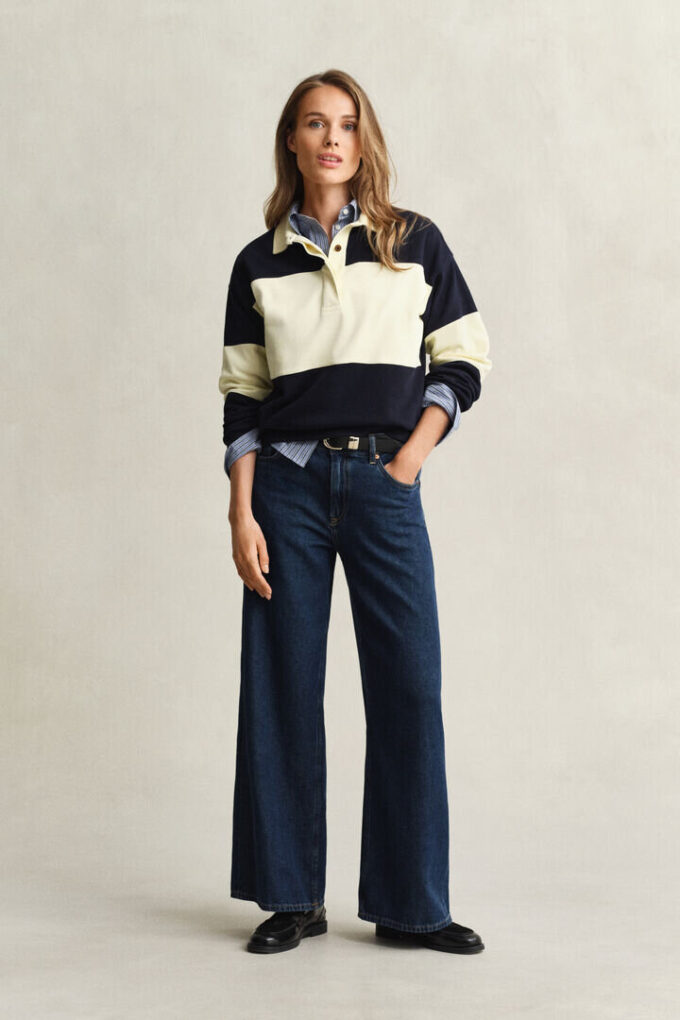 Piqua Textured Color Blocked Rugger