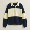 Piqua Textured Color Blocked Rugger