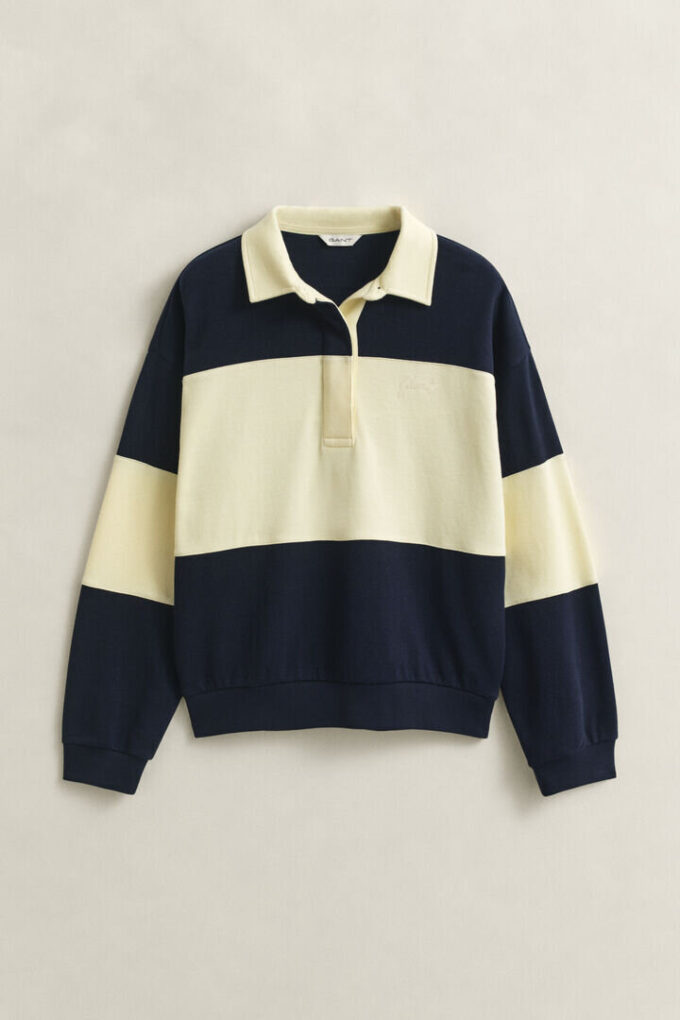 Piqua Textured Color Blocked Rugger