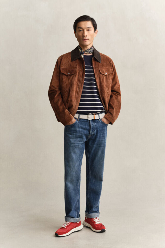 Placed Stripe T-Shirt Placed Stripe T-Shirt